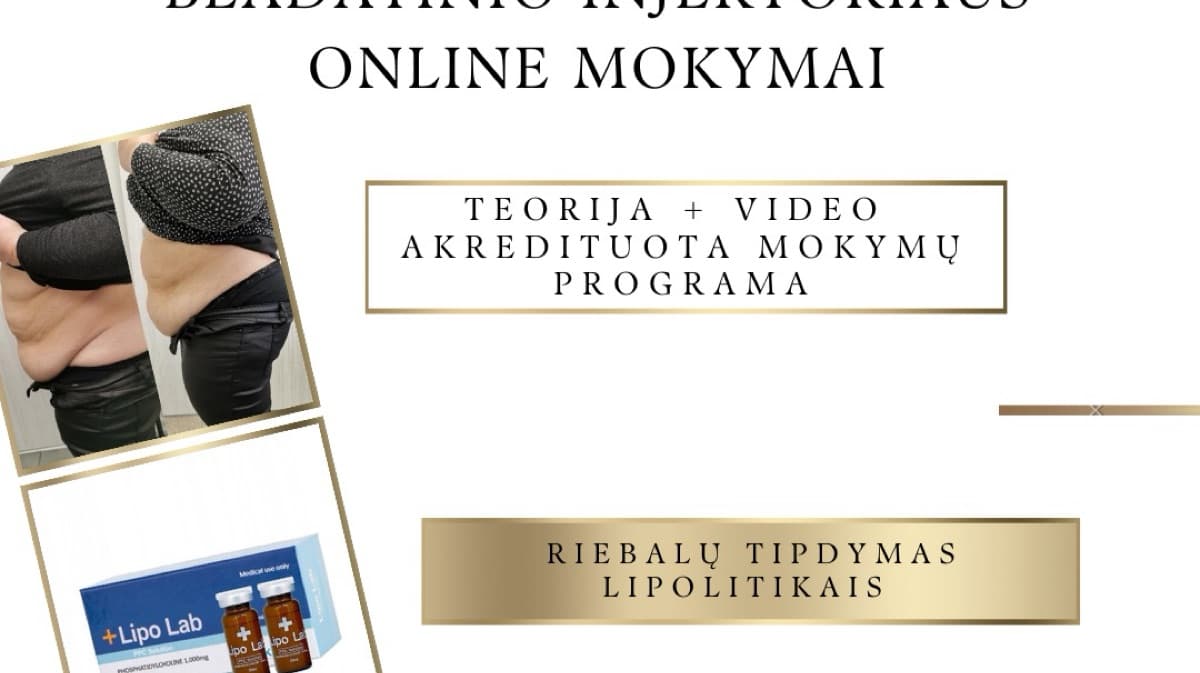 Beadatinis riebalų tirpdymas lipolitikais