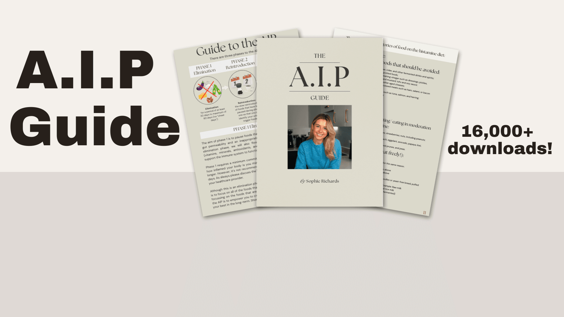 A.I.P Guide: Short term food intolerance protocol