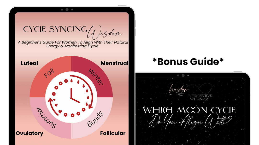 Get The Cycle Syncing Wisdom Guides Now!