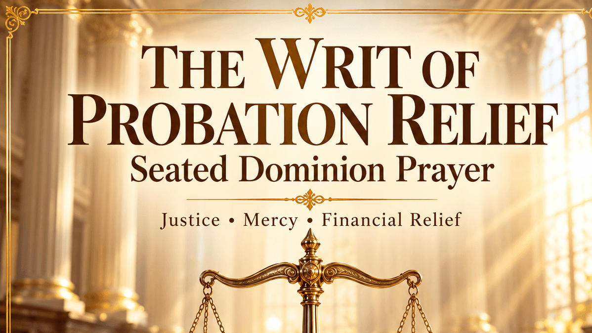The Writ of Probation Relief
