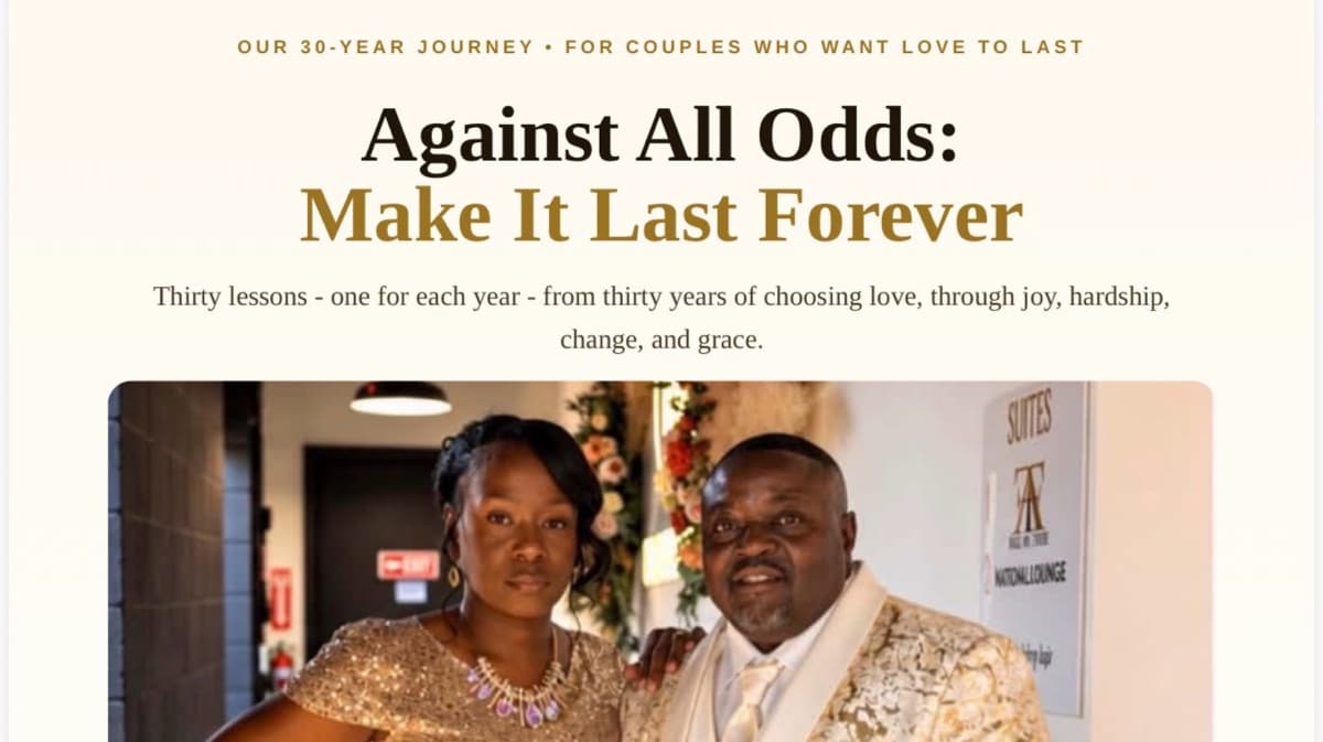 30 Years 30 Lessons: Journey to Forever EBOOK