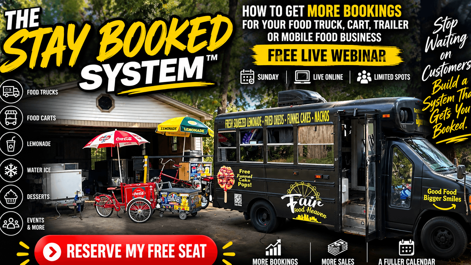 THE STAY BOOKED SYSTEM WEBINAR