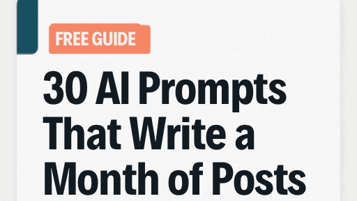 Get my FREE DFY 30 Days of Content Templates