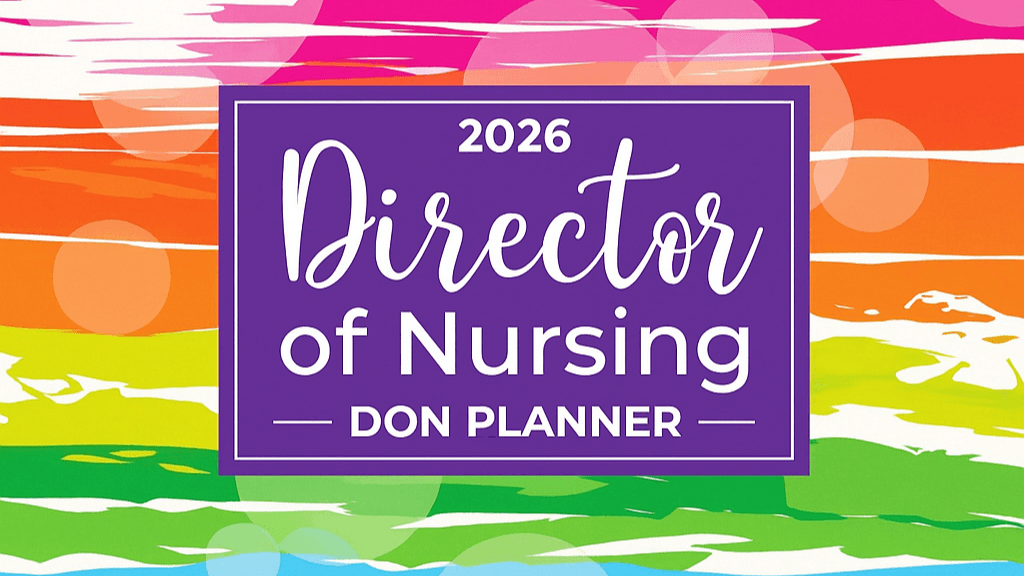 2026 Director of Nursing (DON) Planner Printable