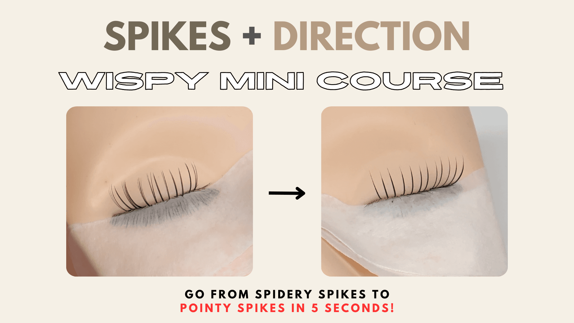 Spikes + Direction Wispy Mini Course