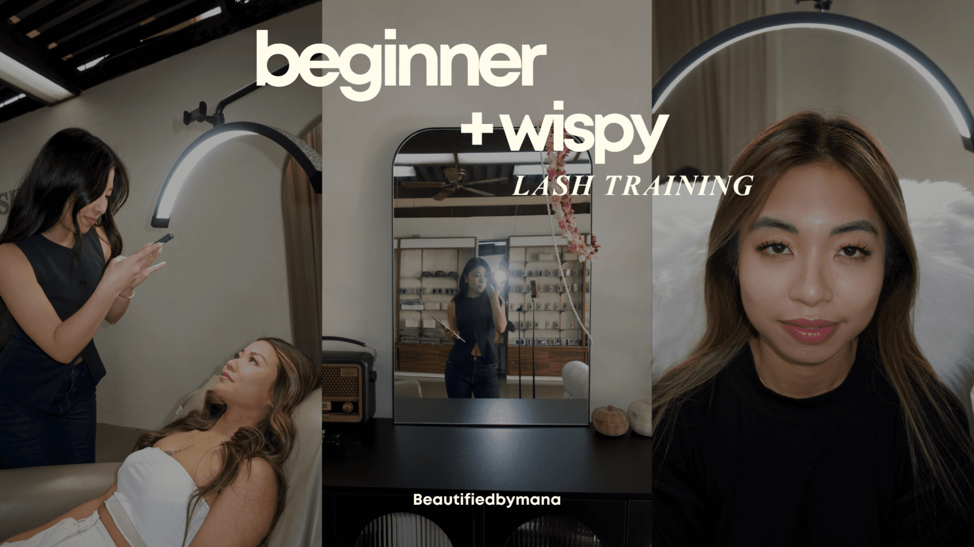 Phase 2: Beginner + Wispy Lash Training 📚