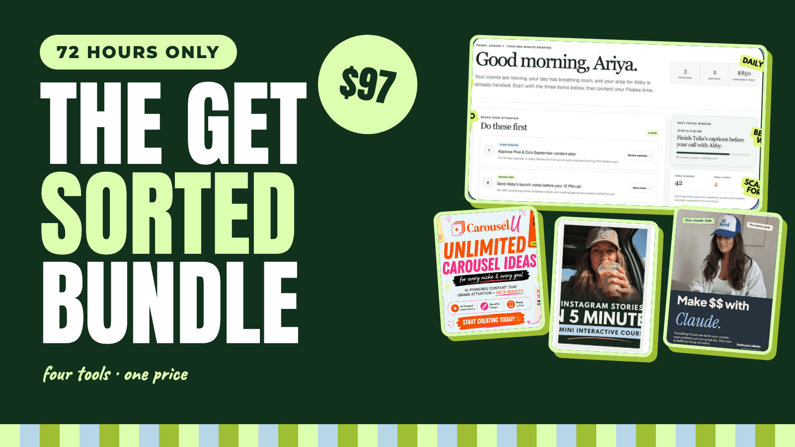 The Get Sorted Bundle