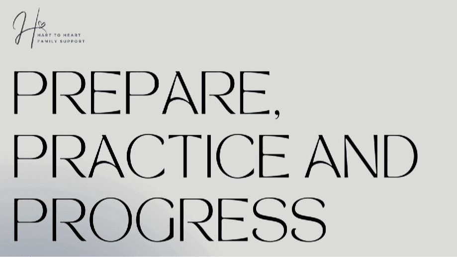 PREPARE , PRACTICE AND PROGRESS