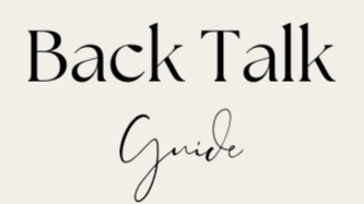 FREE Back Talk Guide