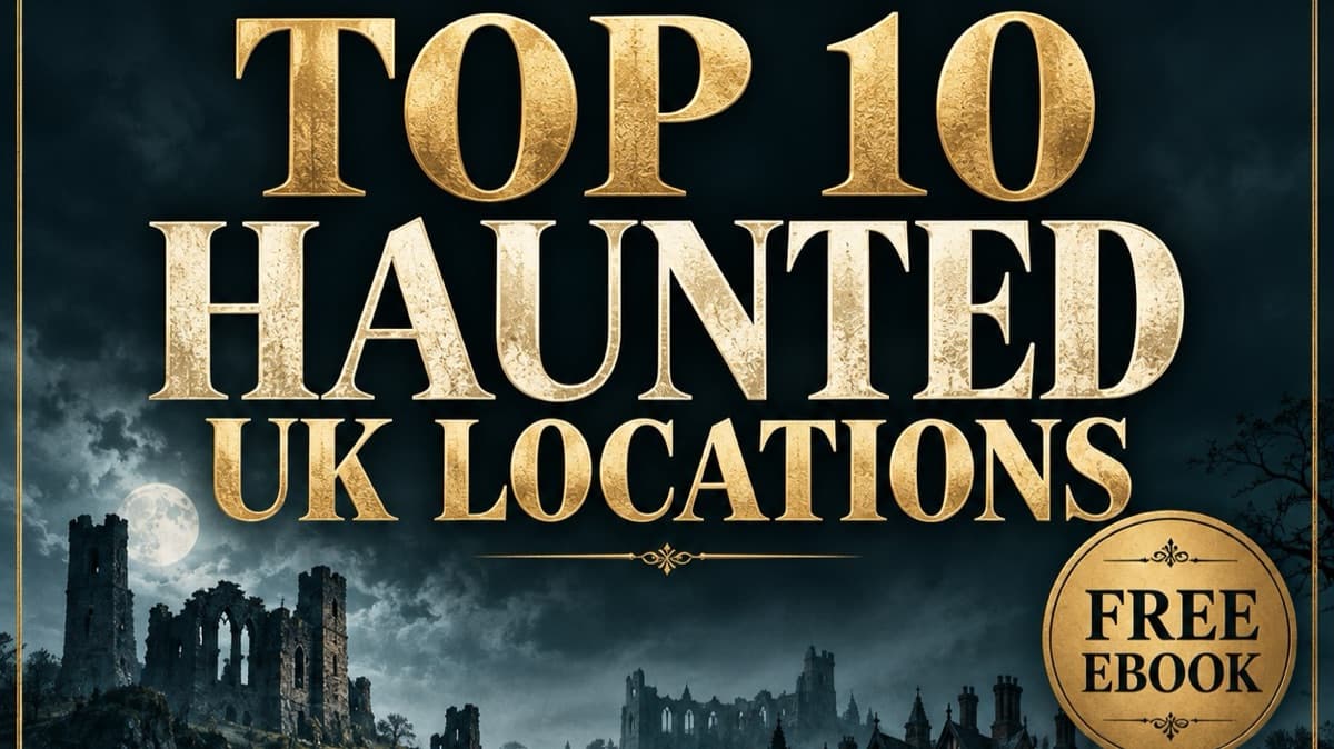 Top 10 Haunted UK Locations 👻 FREE Ebook