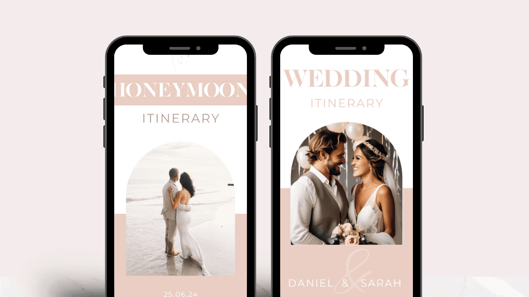 Mobile Wedding Guest Itinerary & Info