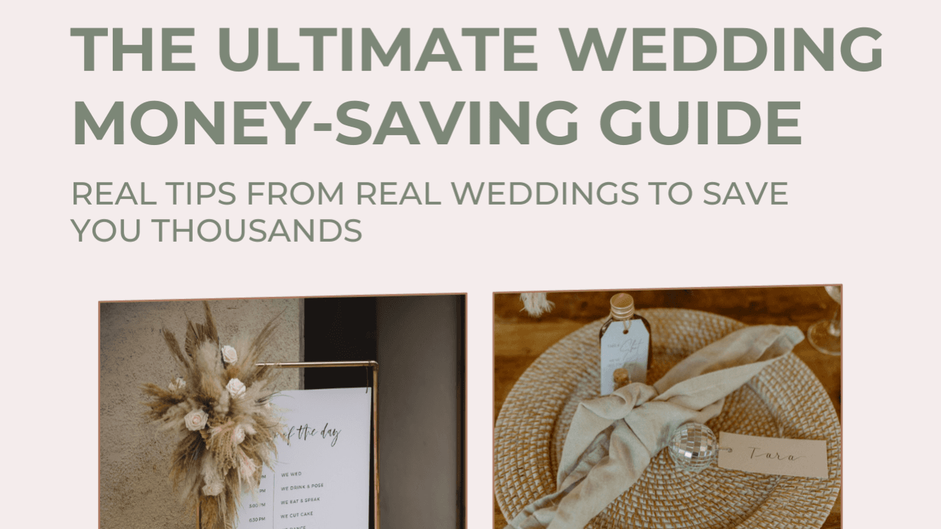 The Ultimate Wedding Money-Saving Guide