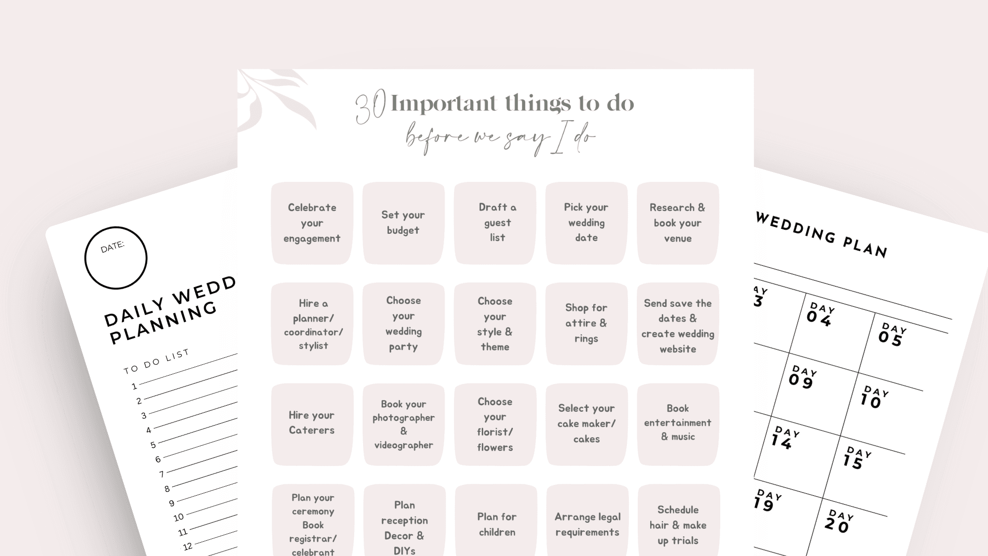 The Wedding Planning Toolkit