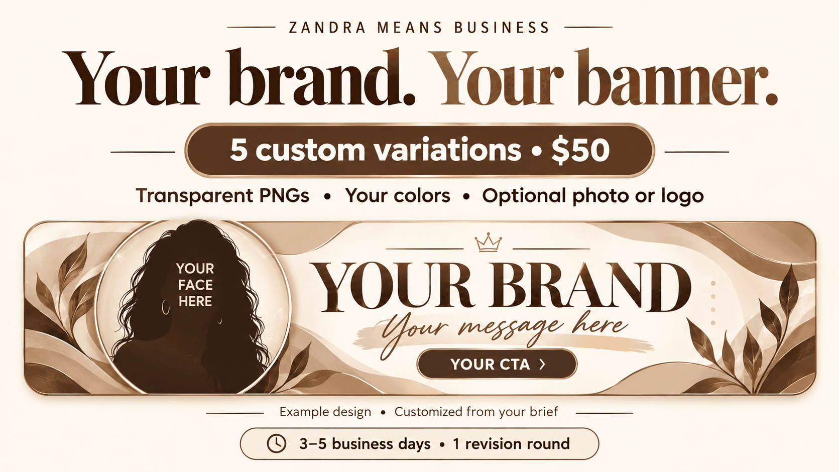 Custom Livestream Banners | 5 for $50