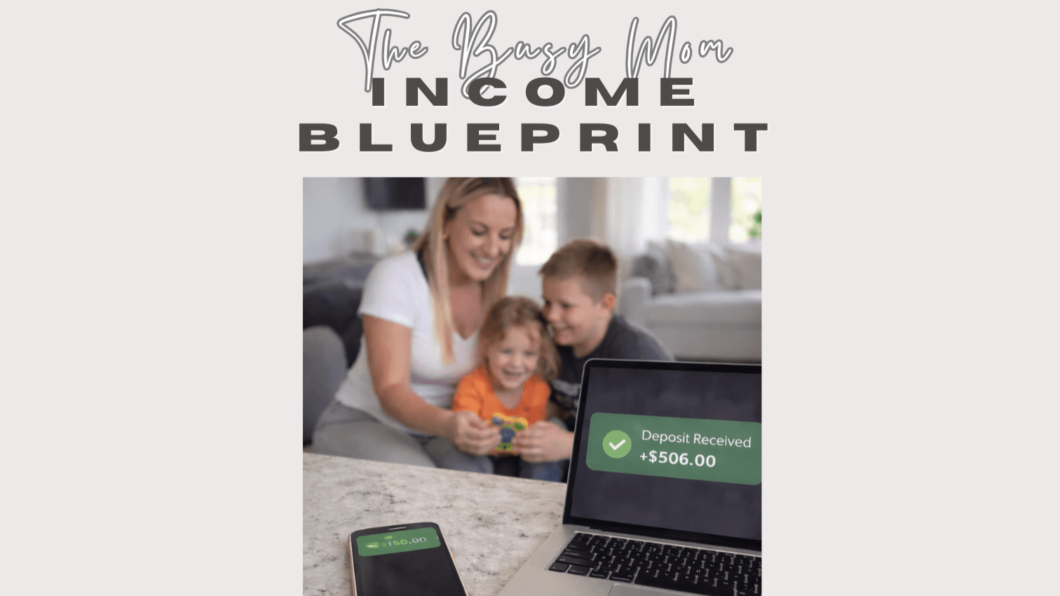 Busy Mom Income Blueprint - Free Guide