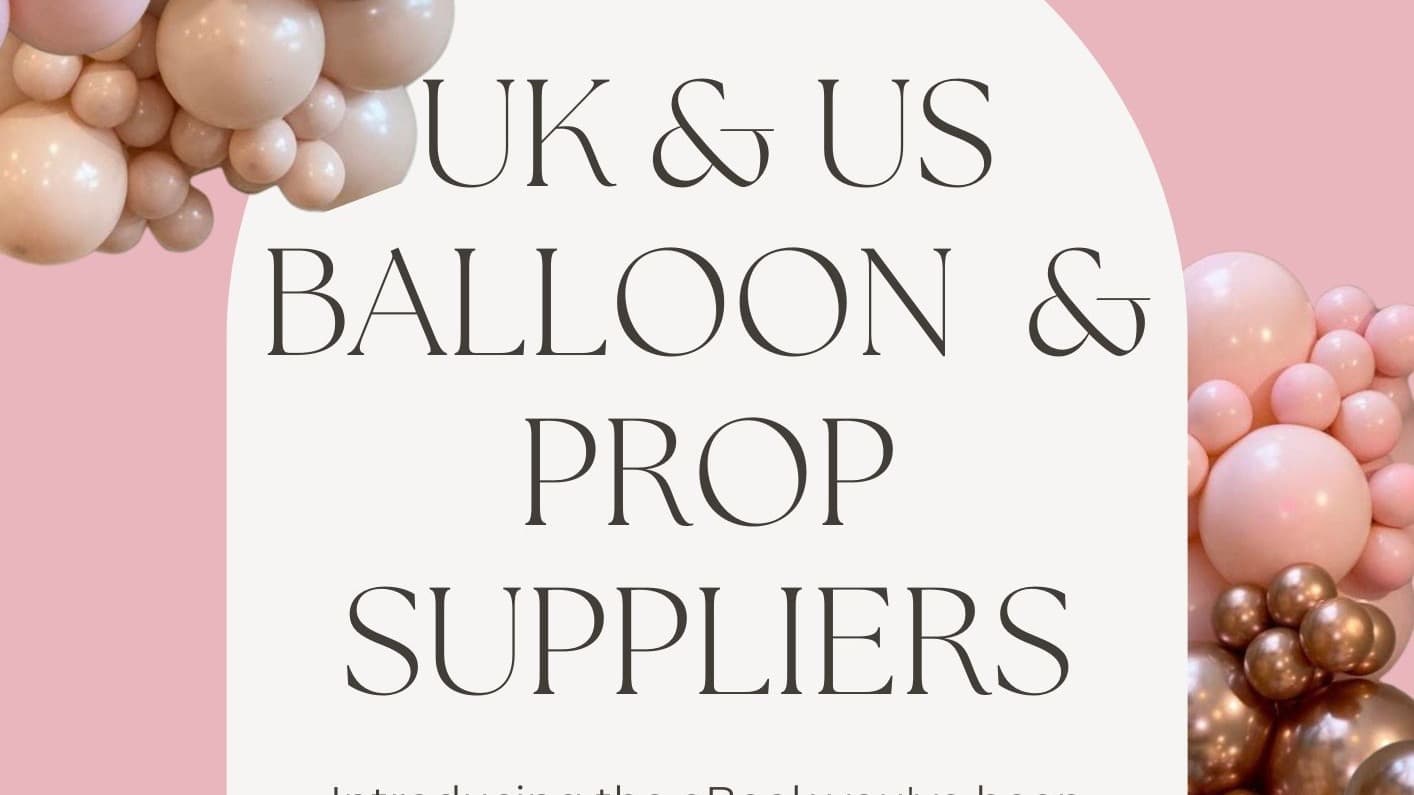 The ultimate balloon business supplier list!