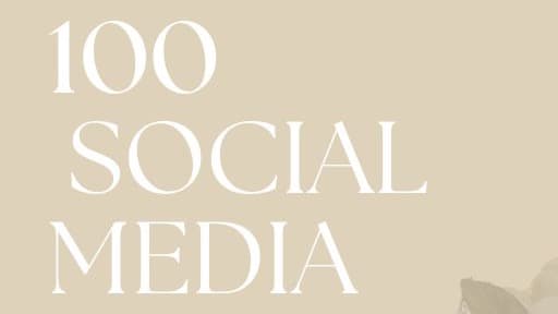 100 Social media post ideas for TikTok & Instagram