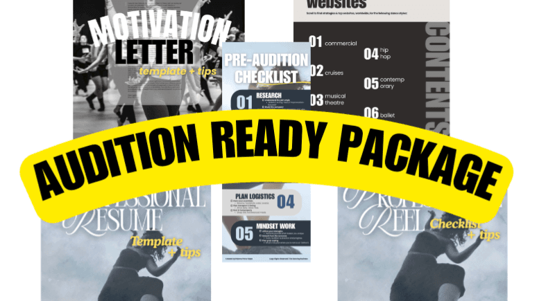 The Audition Support Package: Prepared Materials