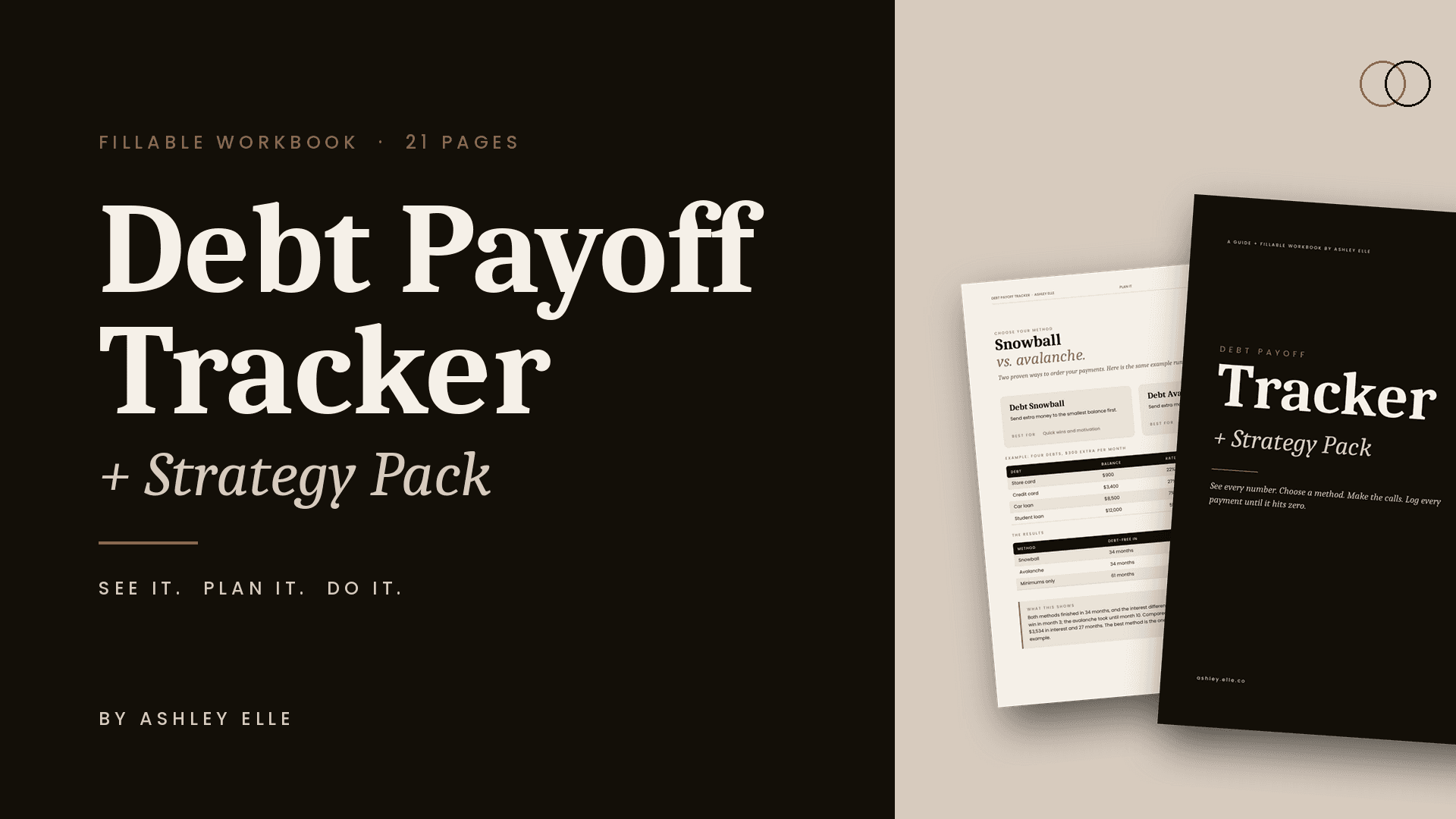Debt Payoff Tracker + Strategy Pack