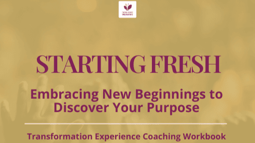 Starting a fresh: New Beginnings Workbook