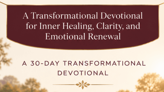 Healing From Within: A 30-Day Transformational