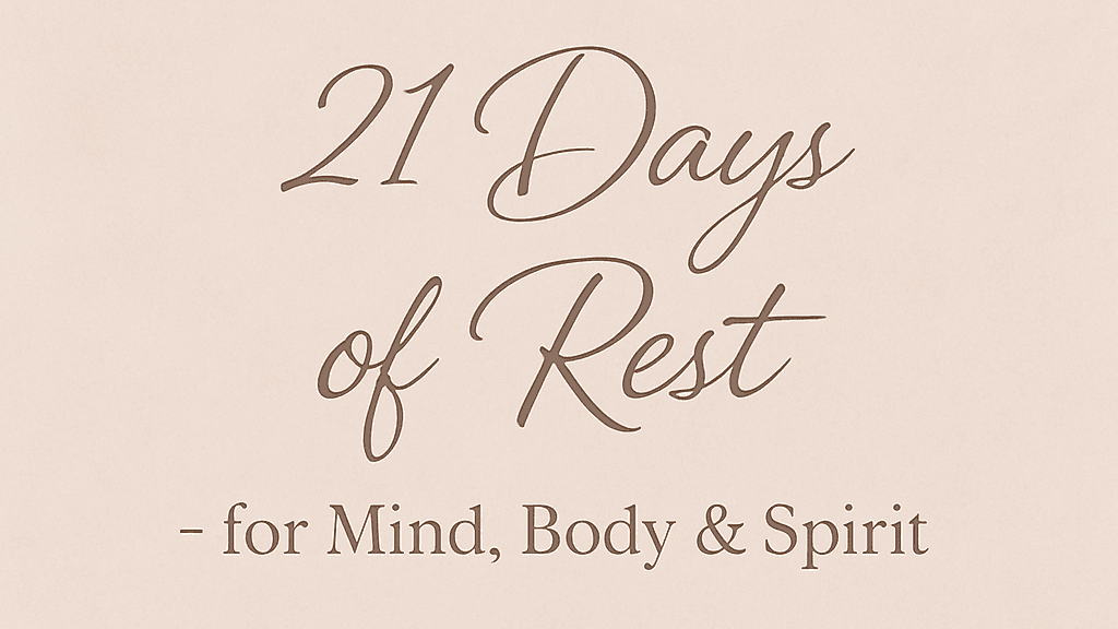 Get My 21 Days of Rest Devotional Now!