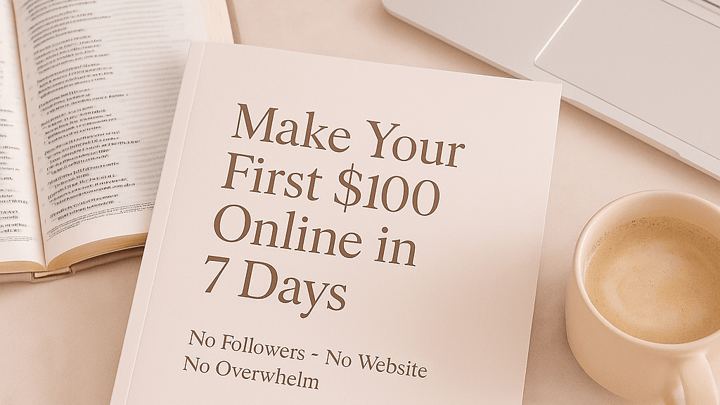 Make Your First $100 Online in 7 Days