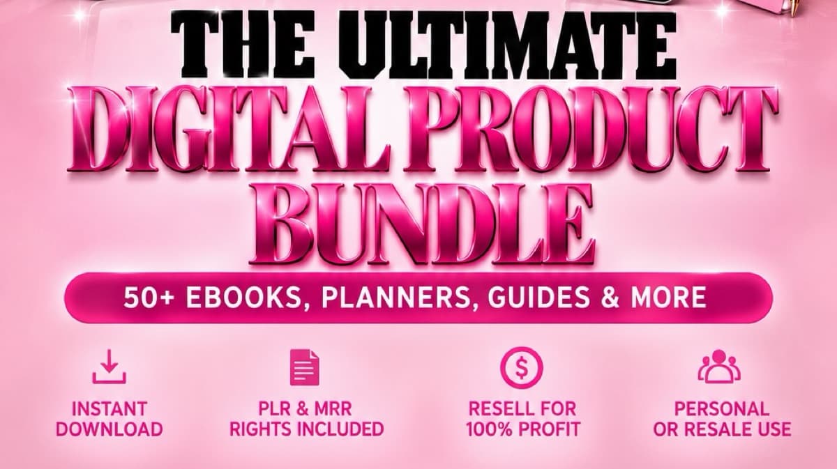 50 PLR EBOOKS | PLR BOSS BABE BUNDLE