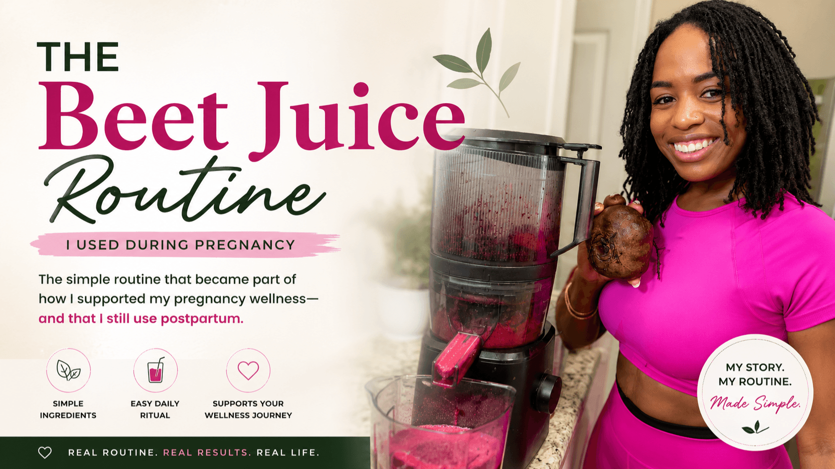 My Beet Juice Routine I Used During Pregnancy