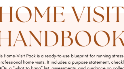 Get My Home Visit Handbook Now!