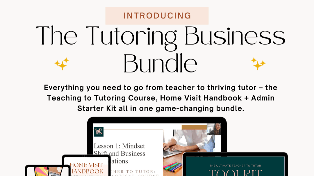 Get My Tutoring Bundle Now!