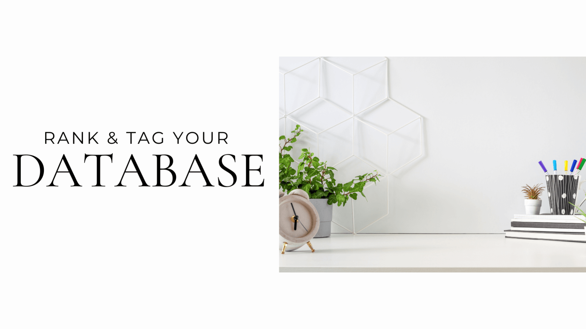 Rank & Tag Your Database