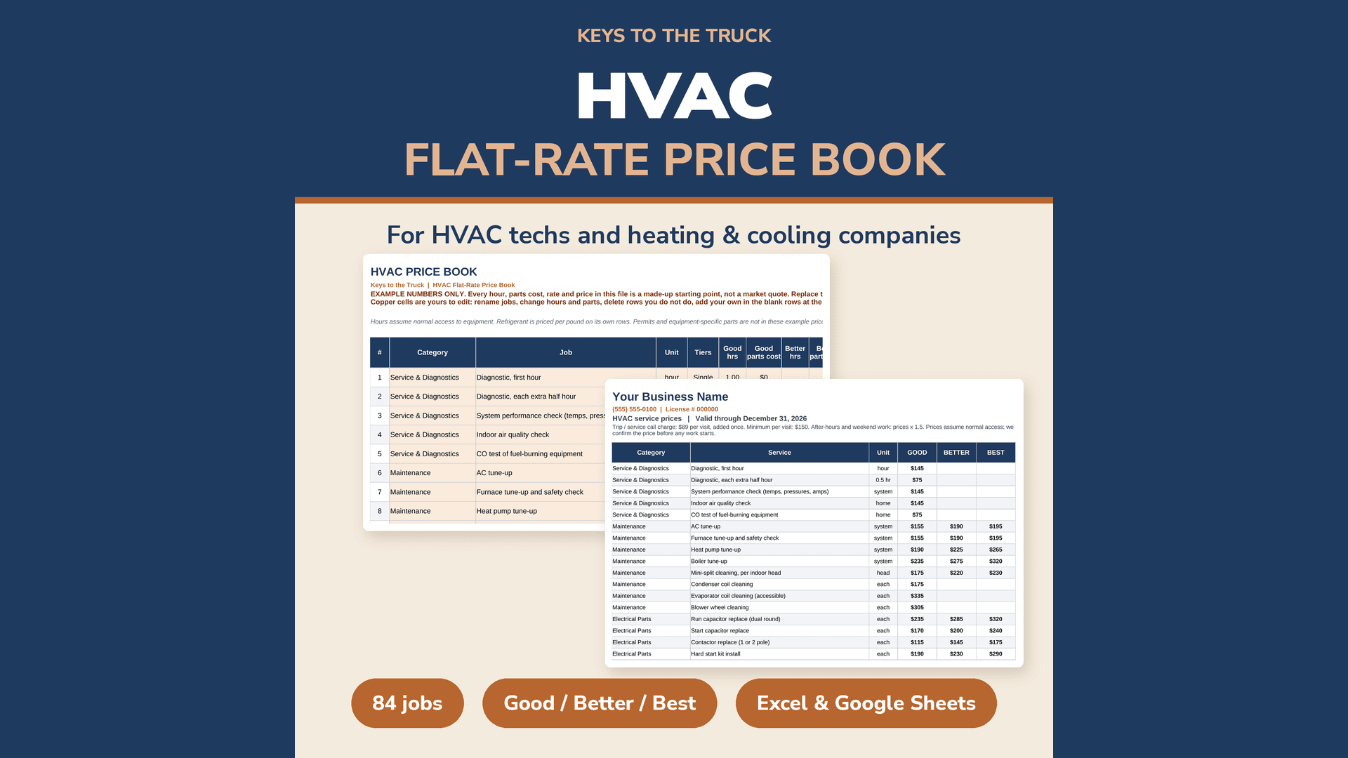 HVAC Flat-Rate Price Book