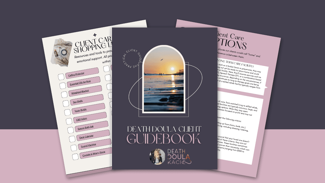 Death Doula Client Guidebook