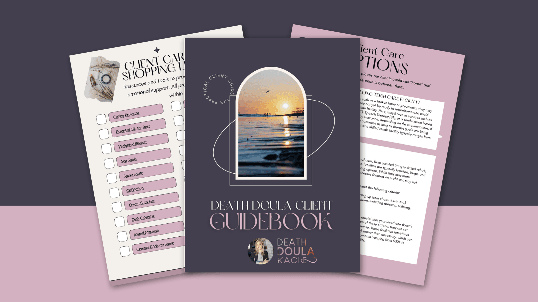 Get DeathDoula Kacie's Comprehensive Biz Bundle
