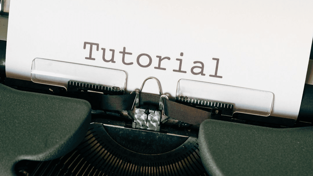 Tutorial Package-8 (K-5)