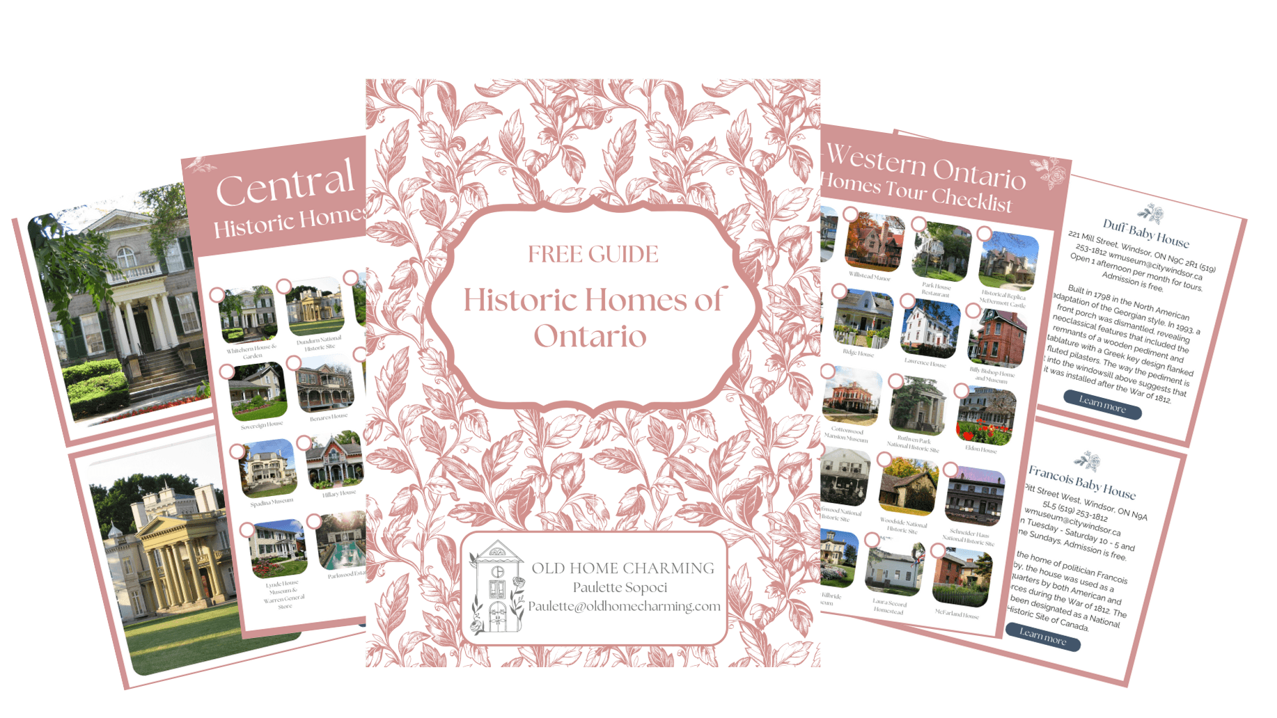 Tour Historic Homes Across Ontario Free Guide