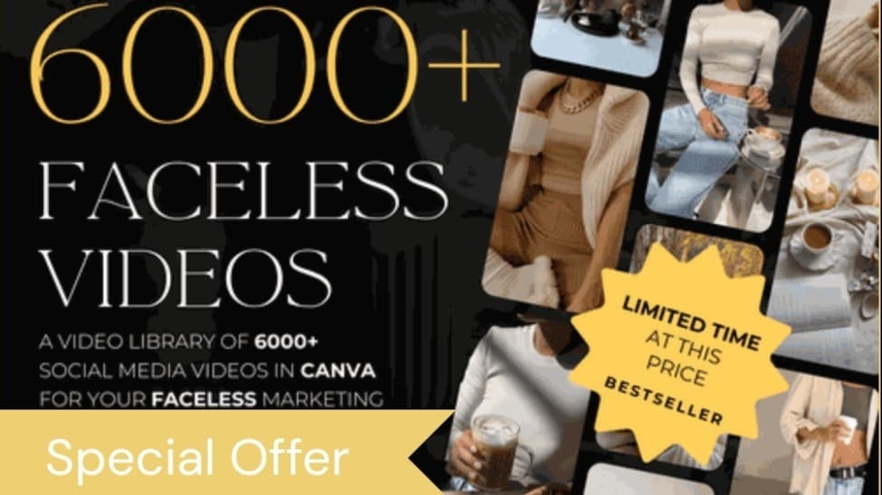 6000+ Video Faceless Reels Collecton!