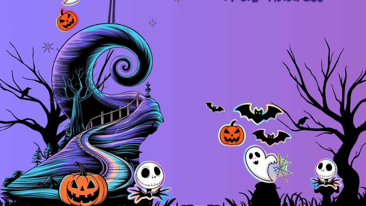 Nightmare Before Christmas Invitation 🎃