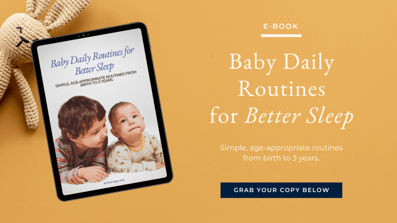 Baby Daily Routines for Better Sleep