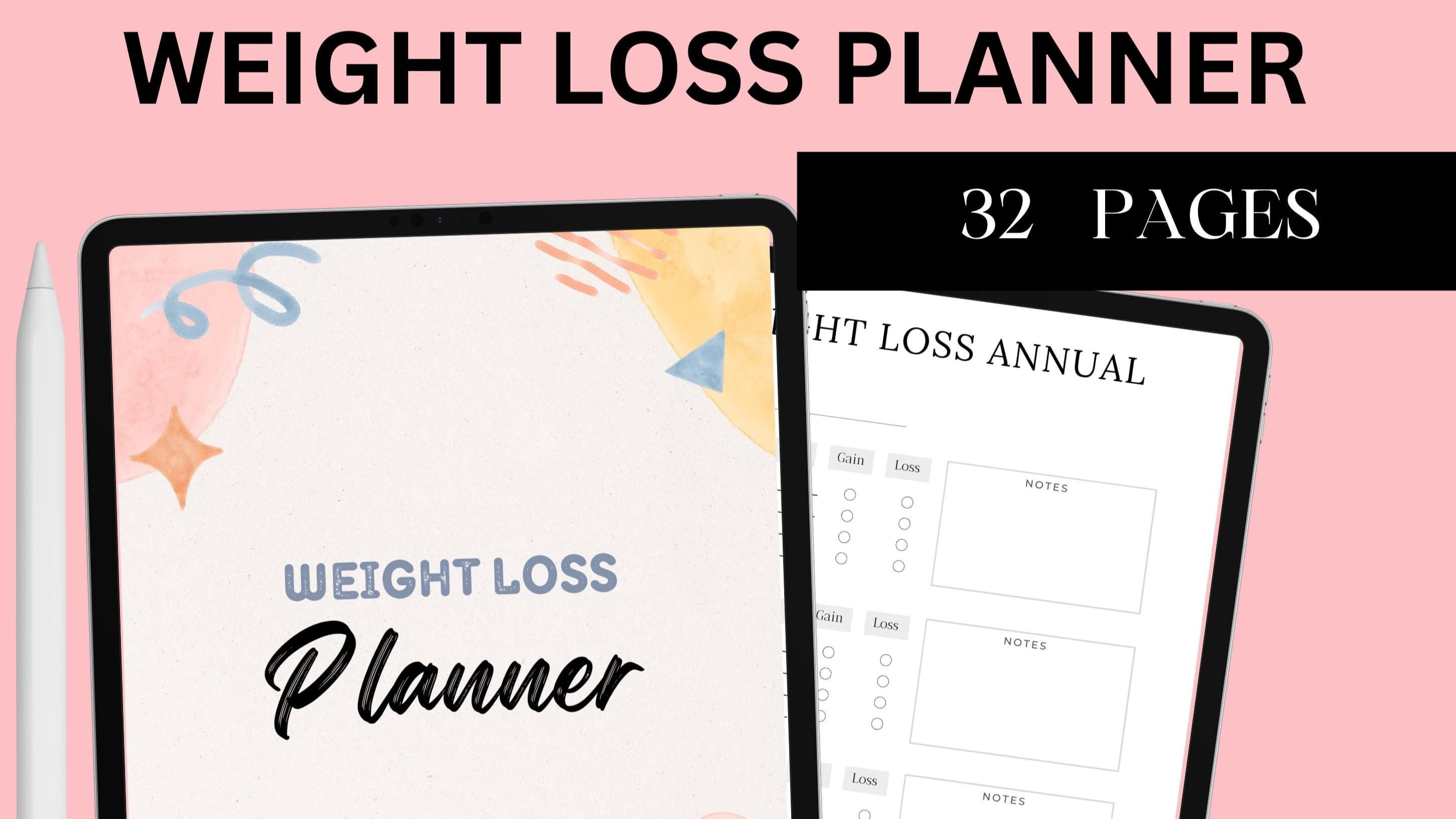 Get My Weight Loss Planner (32 pages) Now!