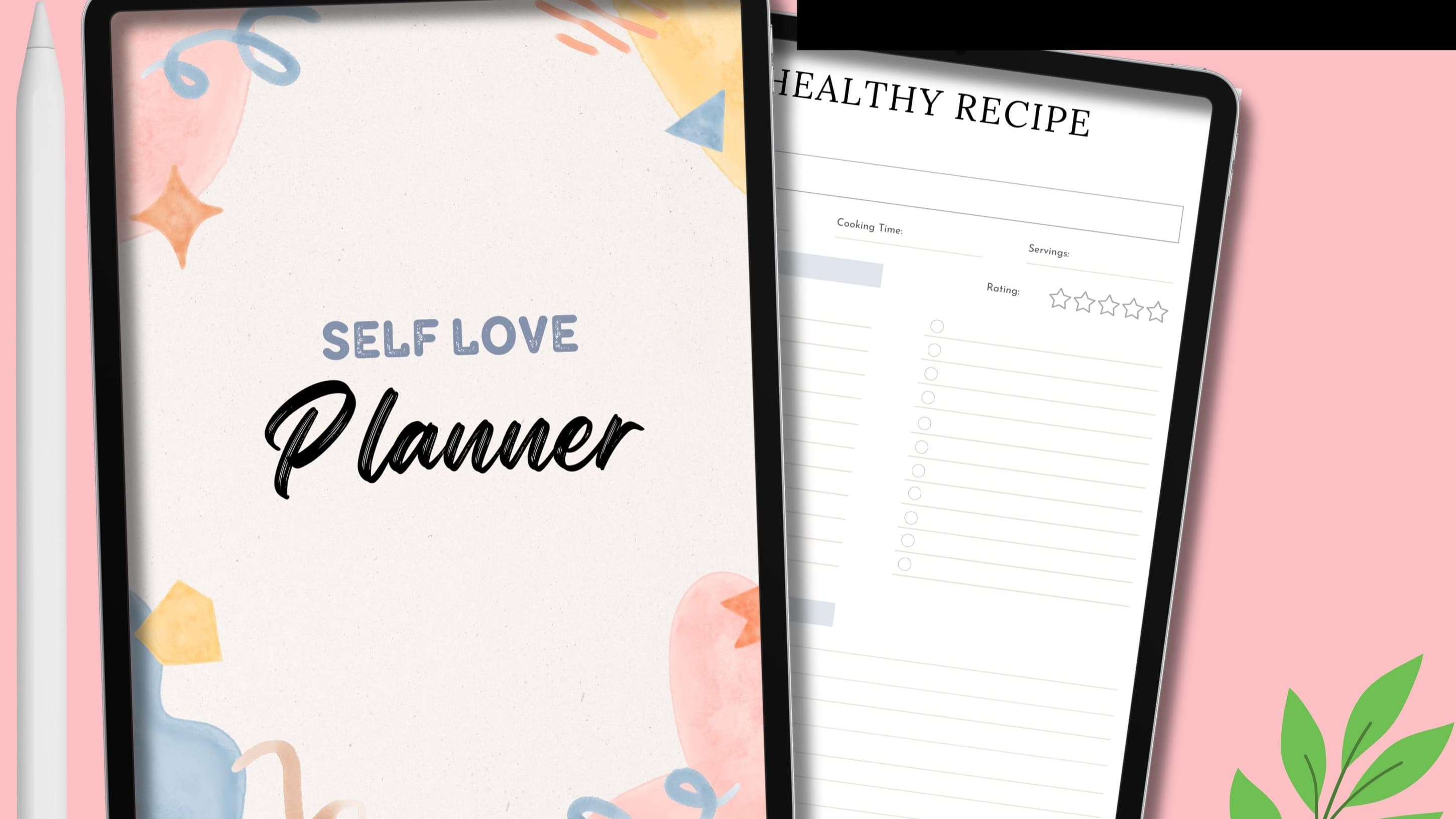 Get My Self Love Planner (25 pages) Now!