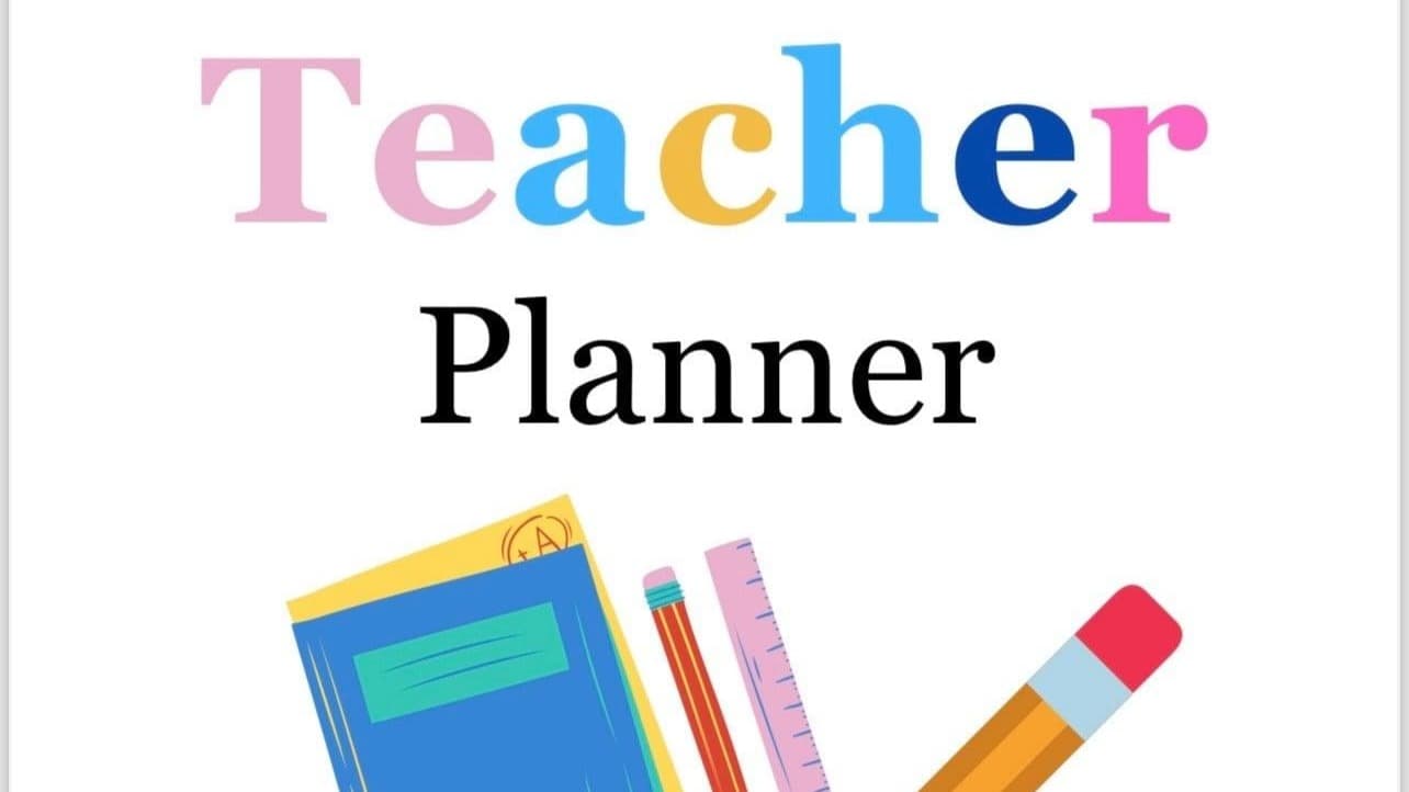 Get My Teacher Planner - 70 pages Now!