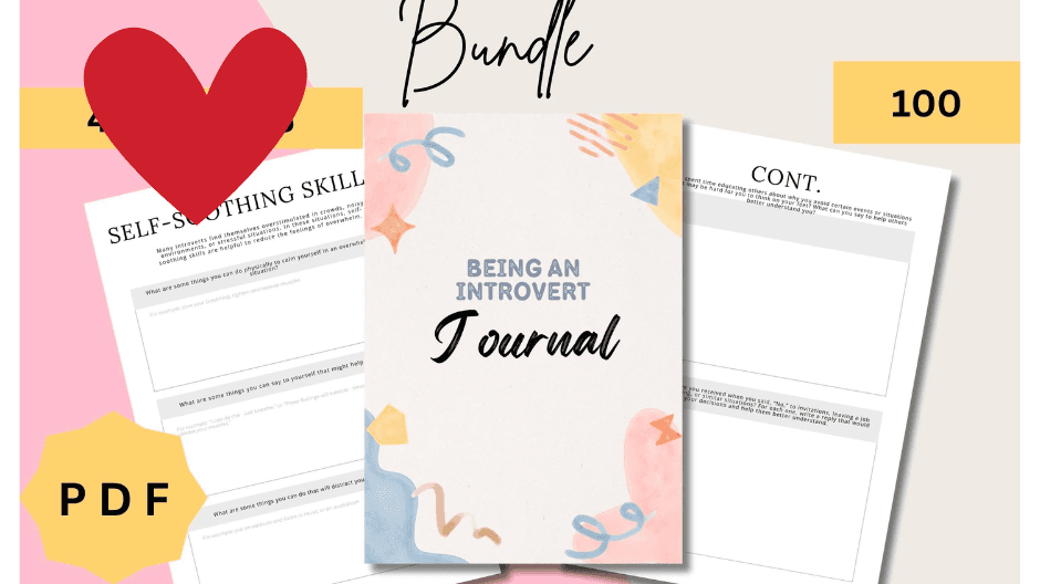 Get My Being An Introvert Journal (22 pages) Now!