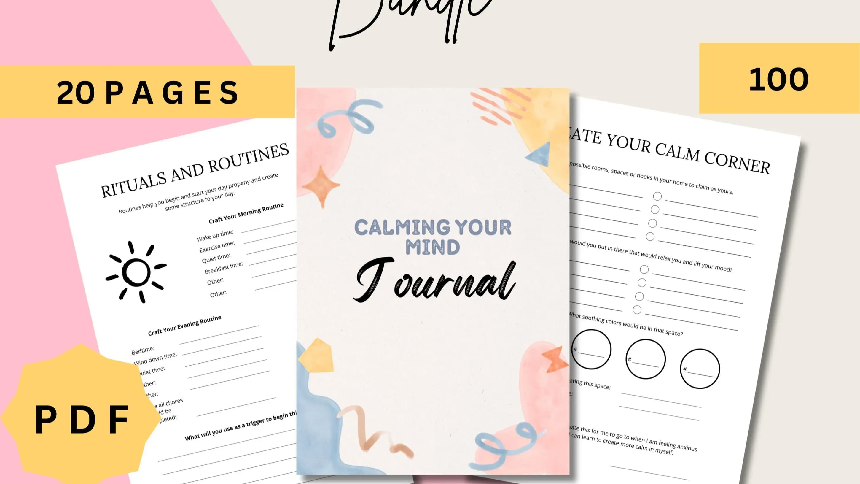 Get My Calming Your Mind Journal (20 pages) Now!