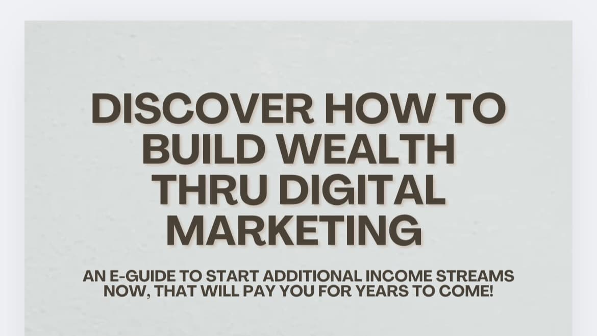 Discover this additional income stream!