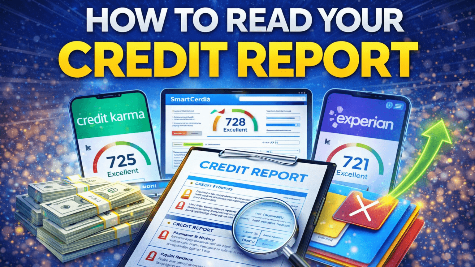 HOW TO READ A CREDIT REPORT