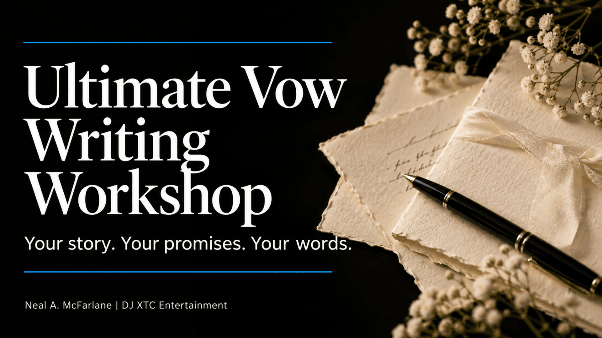 Ultimate Vow Writing Workshop