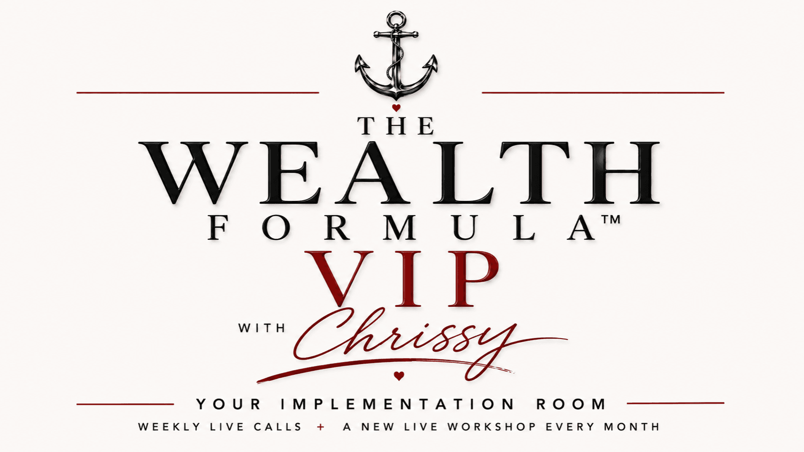 THE WEALTH FORMULA VIP 👑