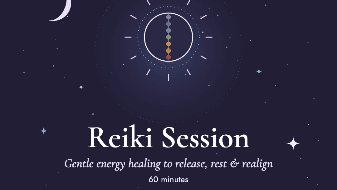 Reiki Sessions 1:1 - In Person or Virtual